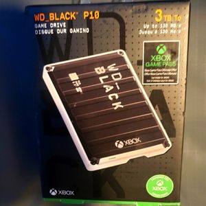 NWT Western Digital WD_Black P10 3TB Game Drive